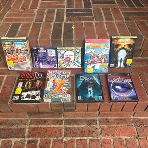 PC games set of 9 games